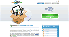 Desktop Screenshot of convertaudiofree.com